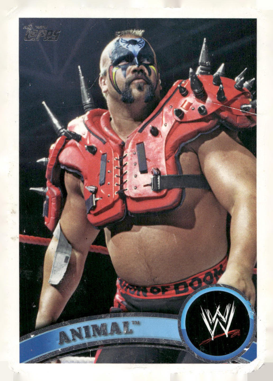 2011 Topps WWE #106 Animal