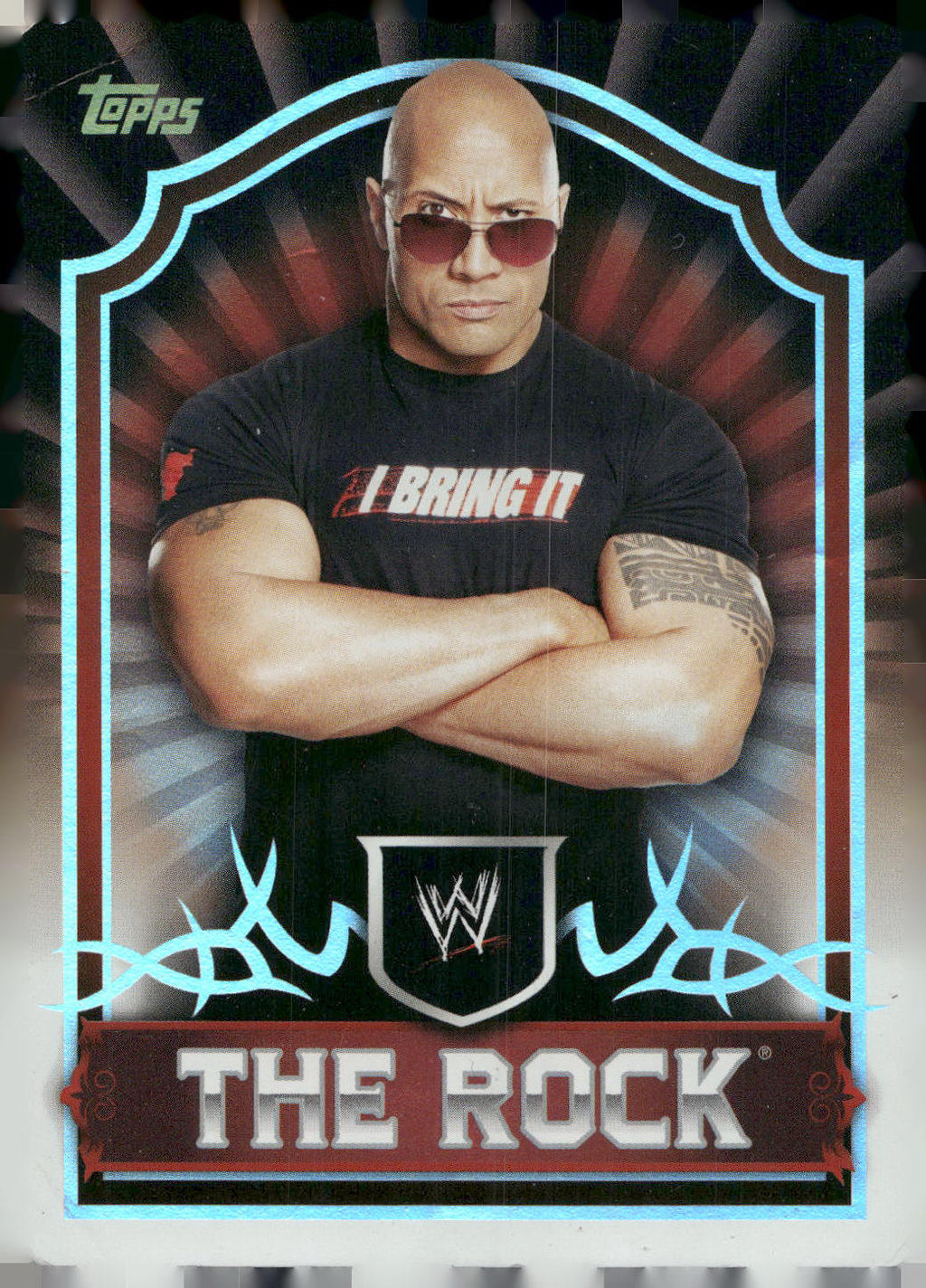 2011 Topps WWE Classic #57 The Rock