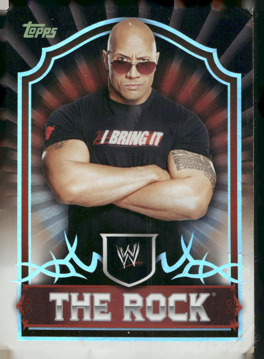 2011 Topps WWE Classic #57 The Rock