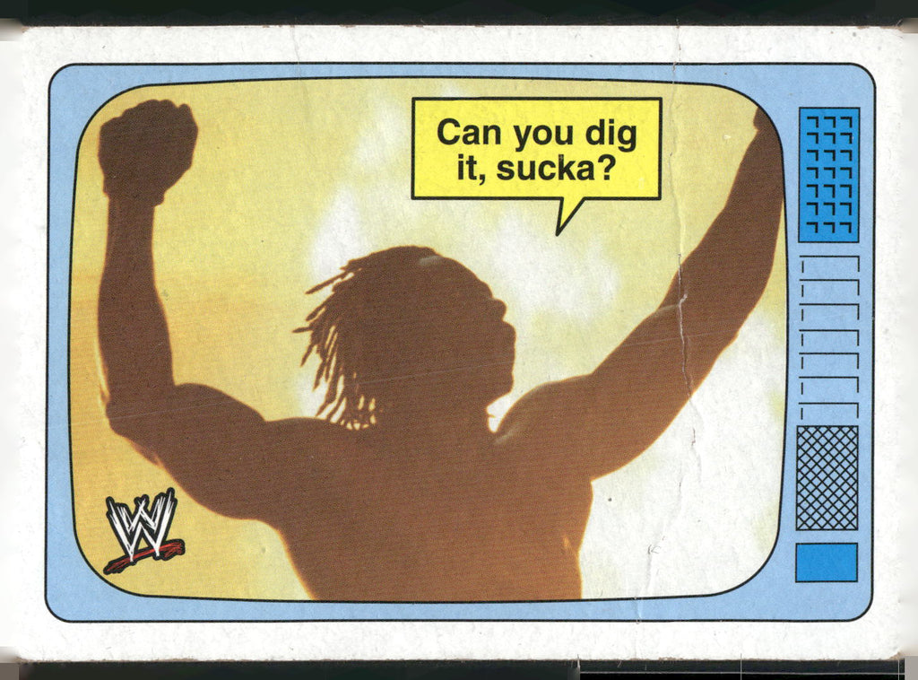 2012 Topps Heritage WWE #3 Booker T The Superstars Speak