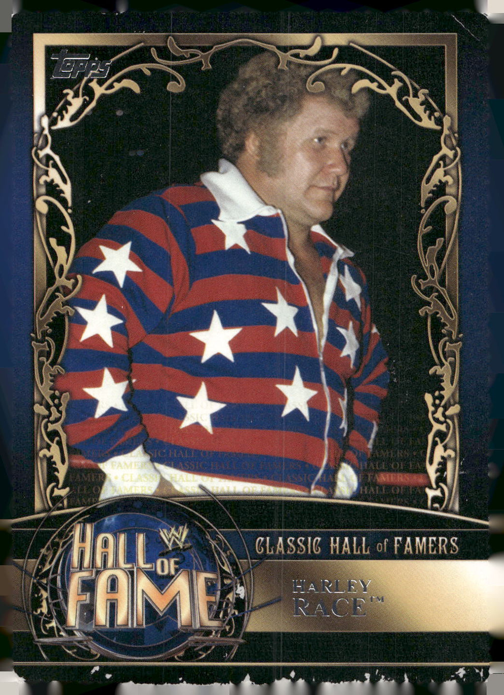 2012 Topps WWE #9 Harley Race Classic Hall of Famers