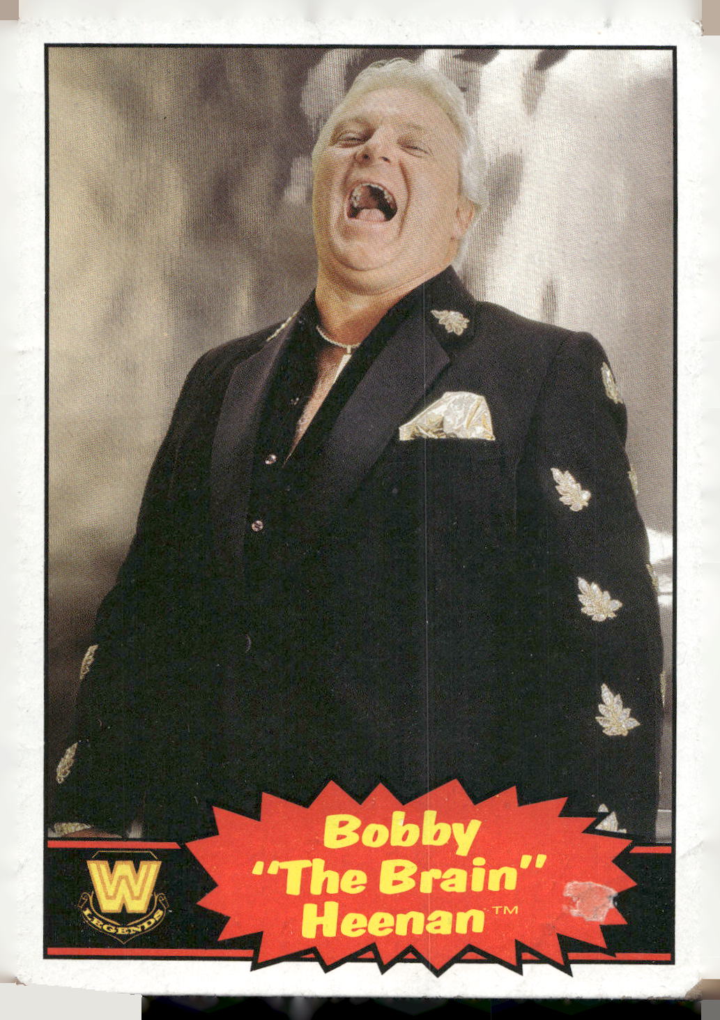 2012 Topps Heritage WWE #63 Bobby The Brain Heenan