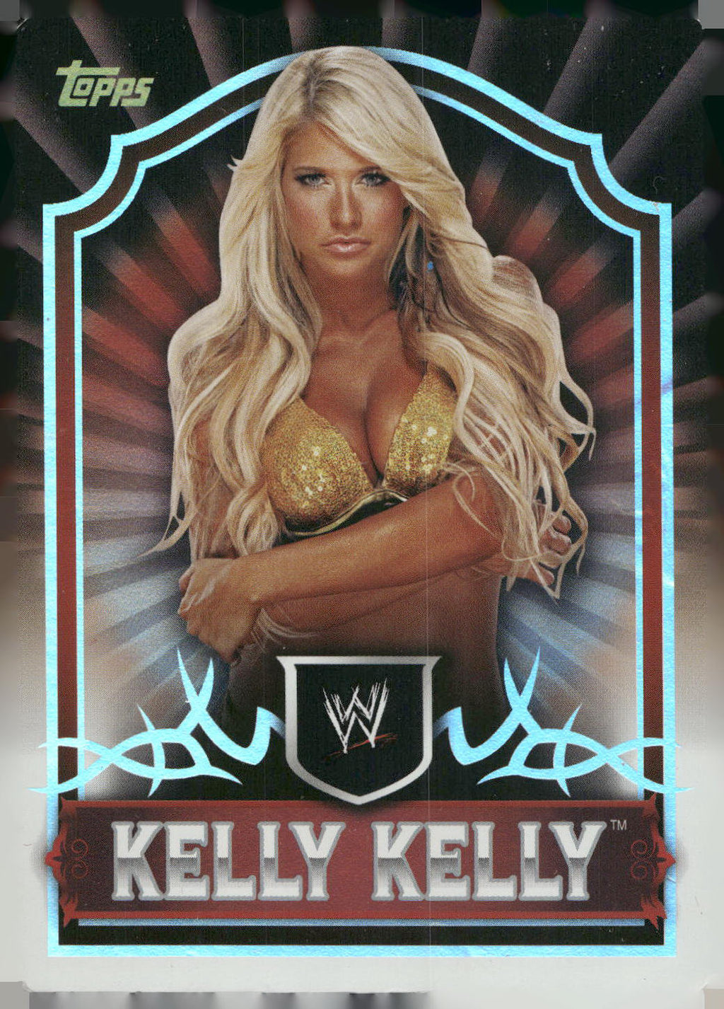 2011 Topps WWE Classic #40 Kelly Kelly