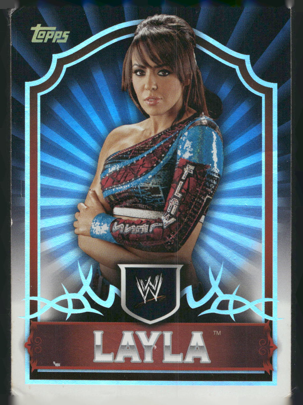 2011 Topps WWE Classic #42 Layla