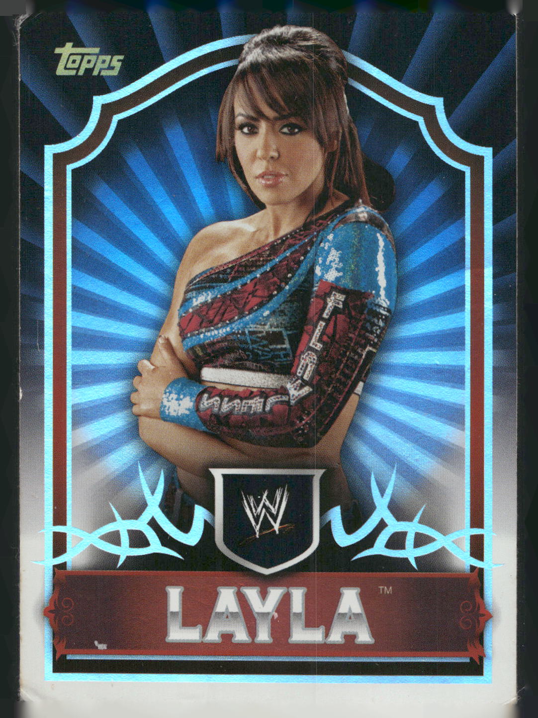 2011 Topps WWE Classic #42 Layla