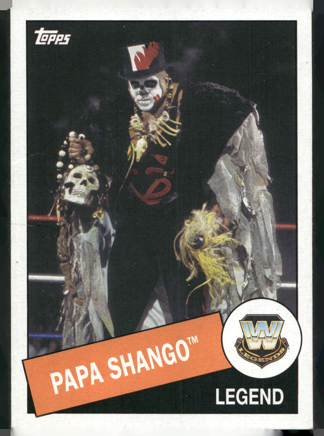 2015 Topps WWE Heritage #21 Papa Shango