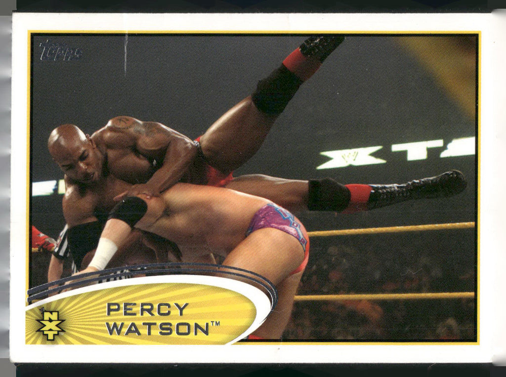2012 Topps WWE #39 Percy Watson