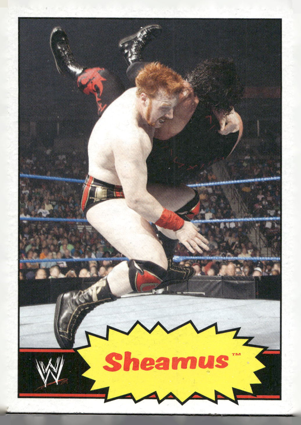 2012 Topps Heritage WWE #36 Sheamus