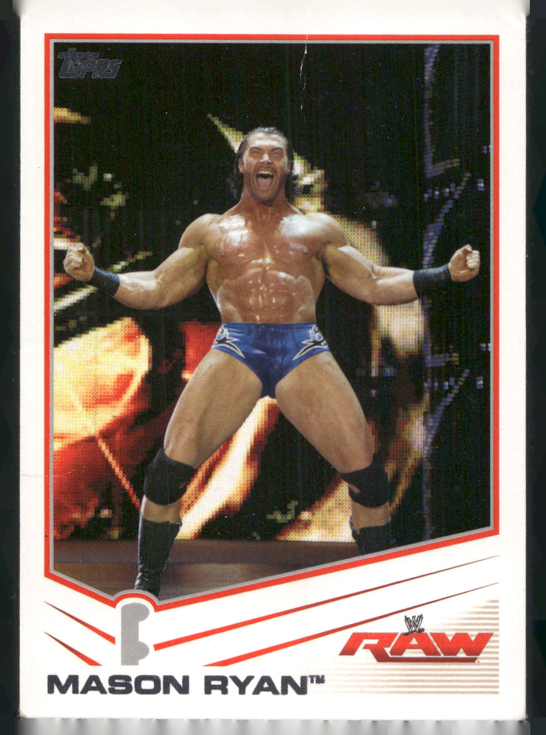 2013 Topps WWE #23 Mason Ryan