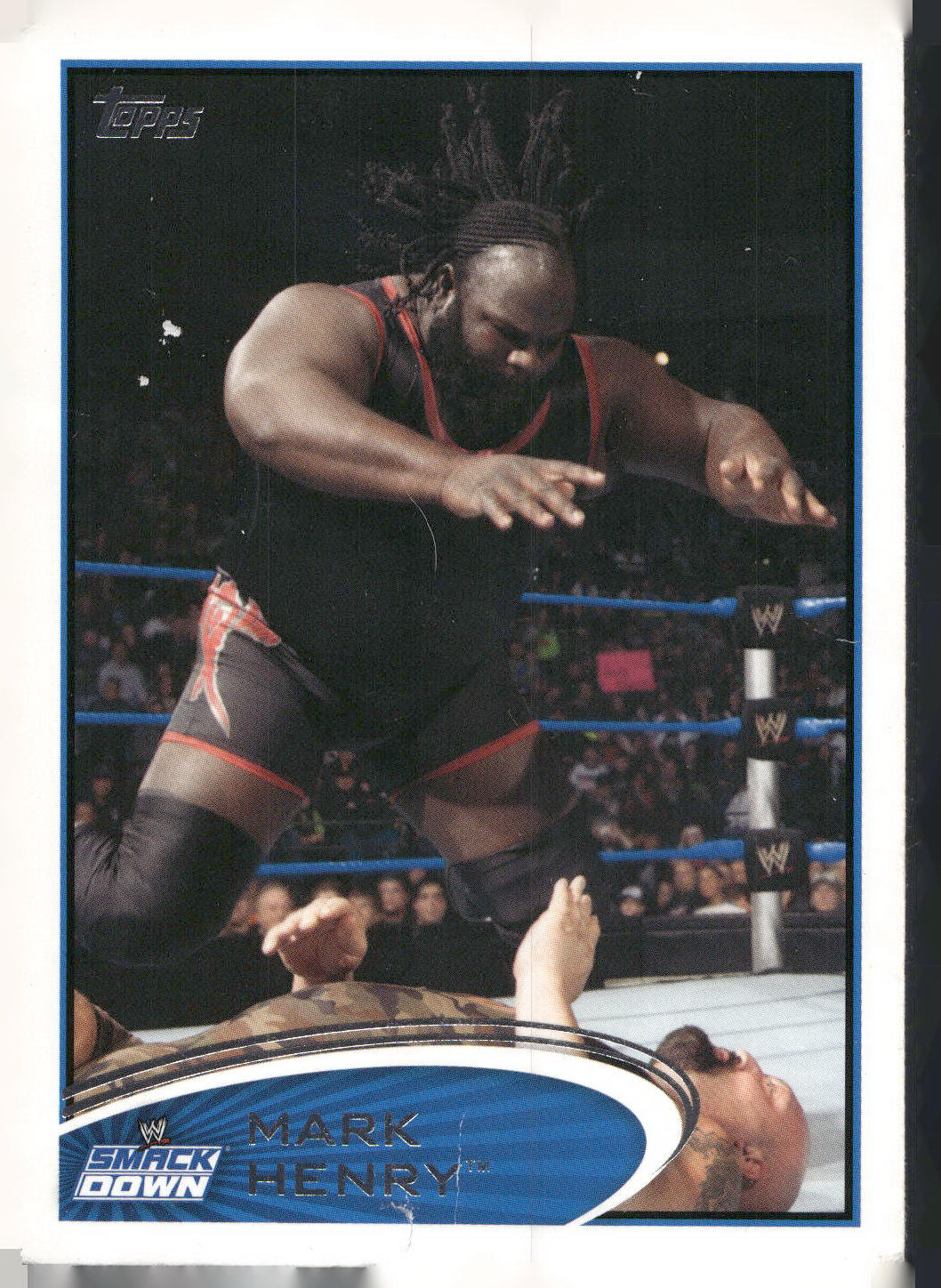2012 Topps WWE #16 Mark Henry