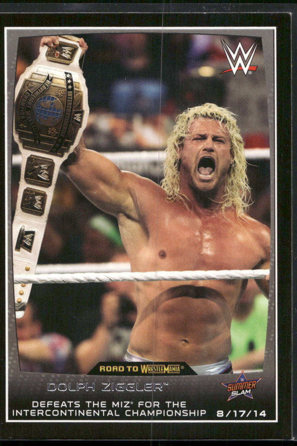 2015 Topps WWE Road to Wrestlemania #40 Dolph Ziggler
