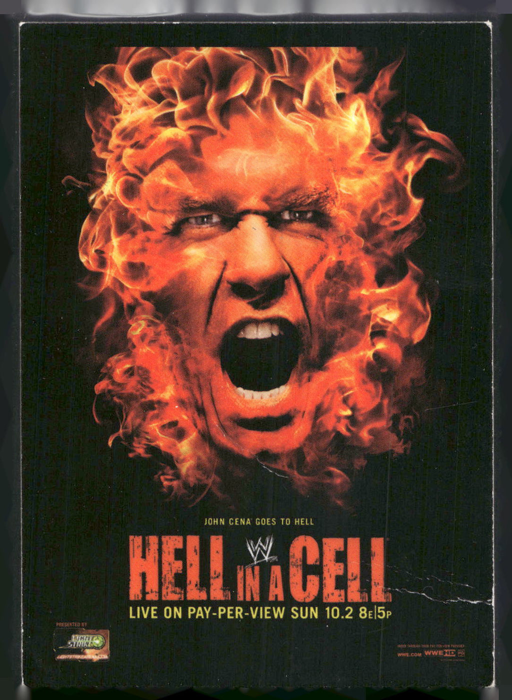 2012 Topps WWE #4 Hell in a Cell World Class Events