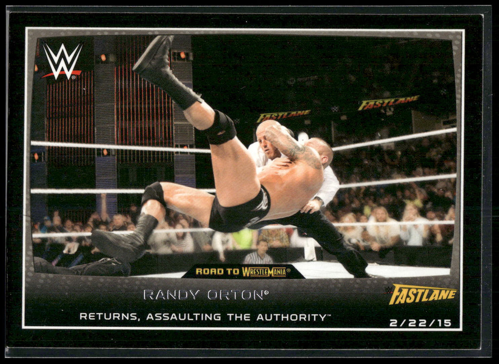 2015 Topps WWE Road to Wrestlemania #91 Randy Orton