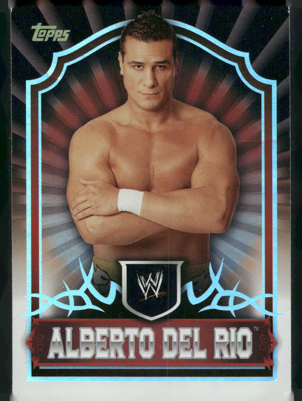 2011 Topps WWE Classic #2 Alberto Del Rio