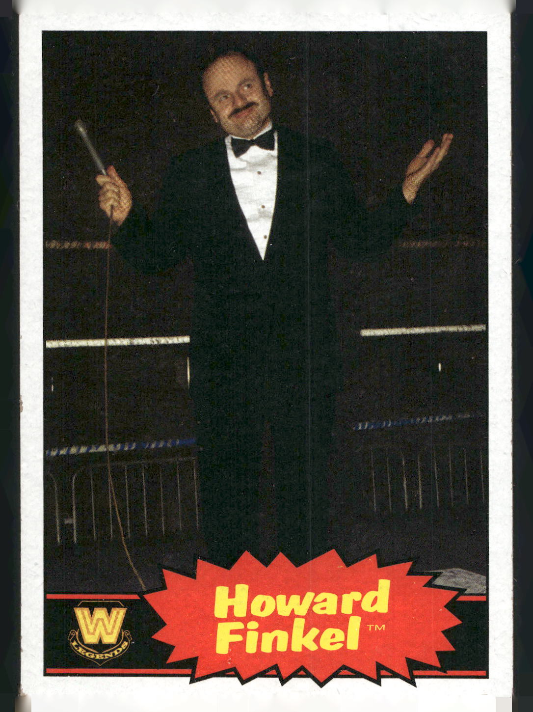 2012 Topps Heritage WWE #80 Howard Finkel