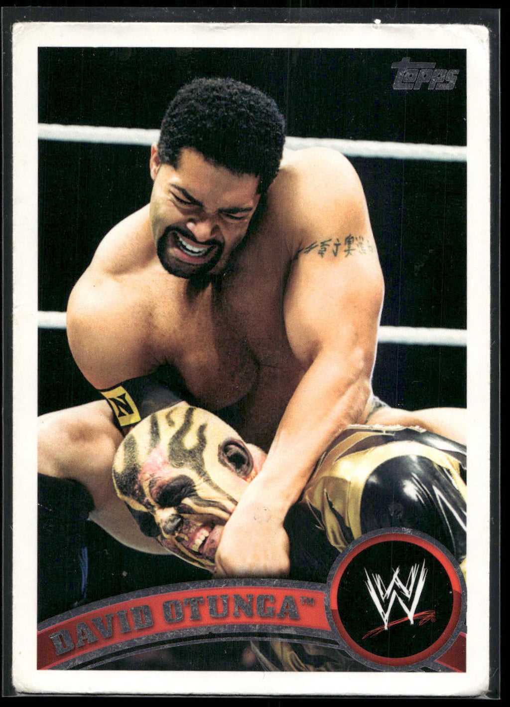 2011 Topps WWE #21 David Otunga