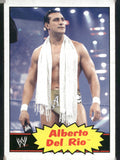 2012 Topps Heritage WWE #3 Alberto Del Rio
