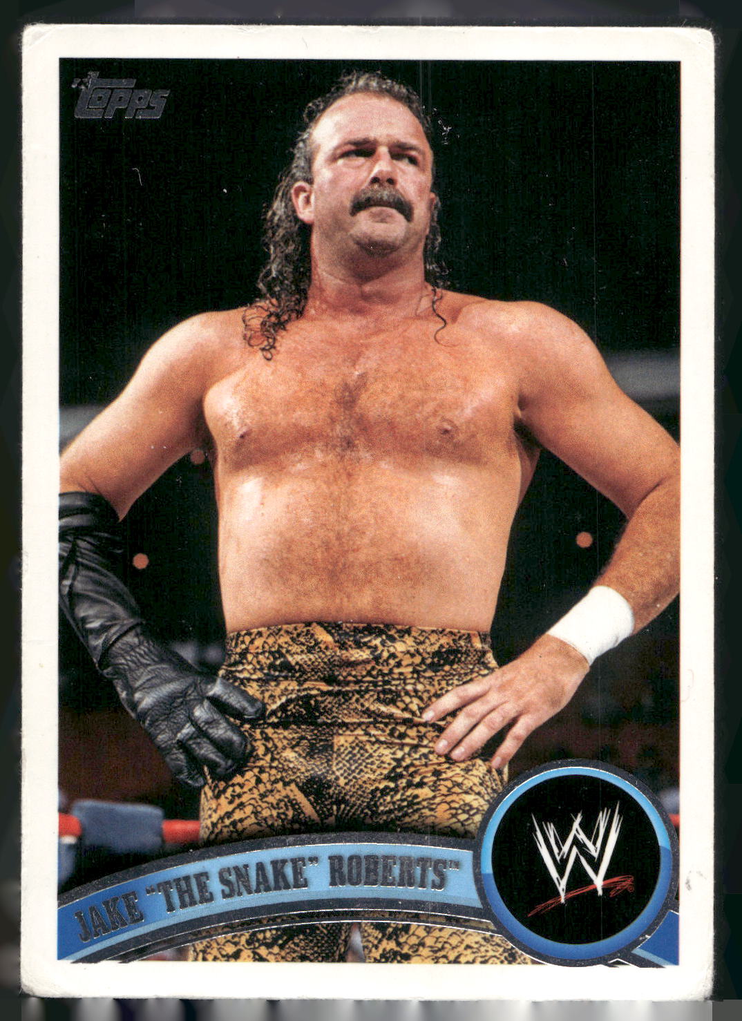 2011 Topps WWE #96 Jake The Snake Roberts
