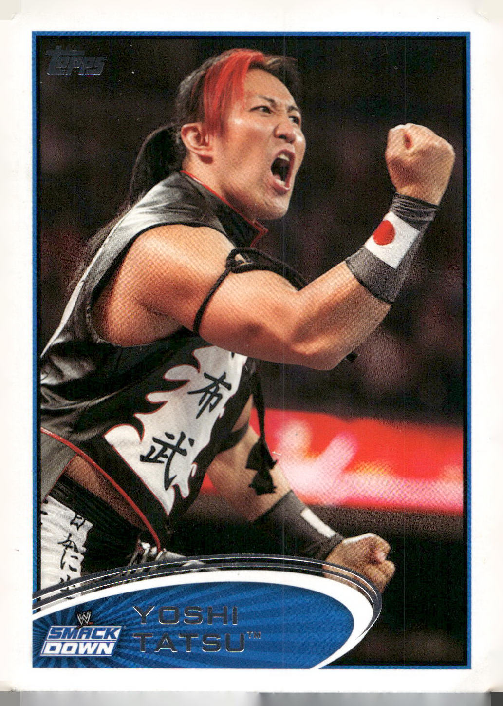 2012 Topps WWE #36 Yoshi Tatsu