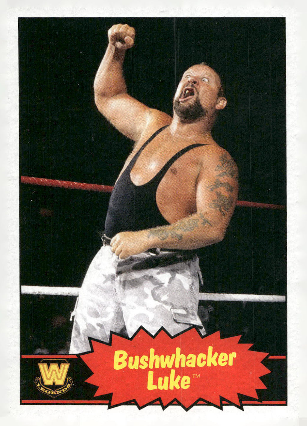 2012 Topps Heritage WWE #67 Bushwhacker Luke