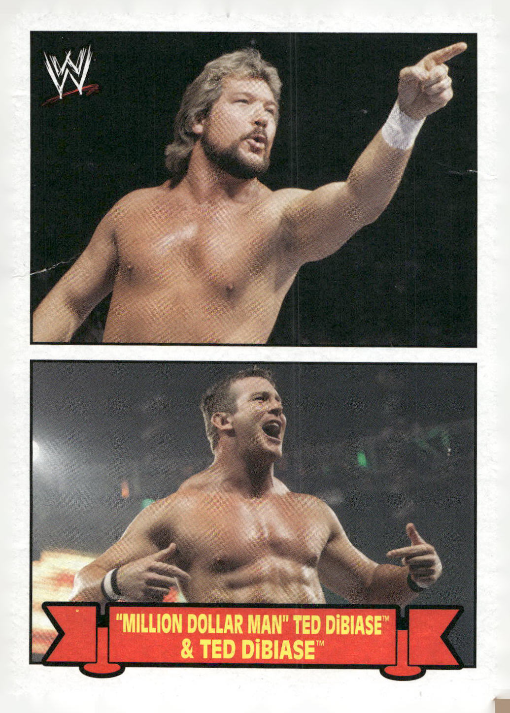 2012 Topps Heritage WWE #2 "Million Dollar Man" Ted DiBiase Jr. Family History