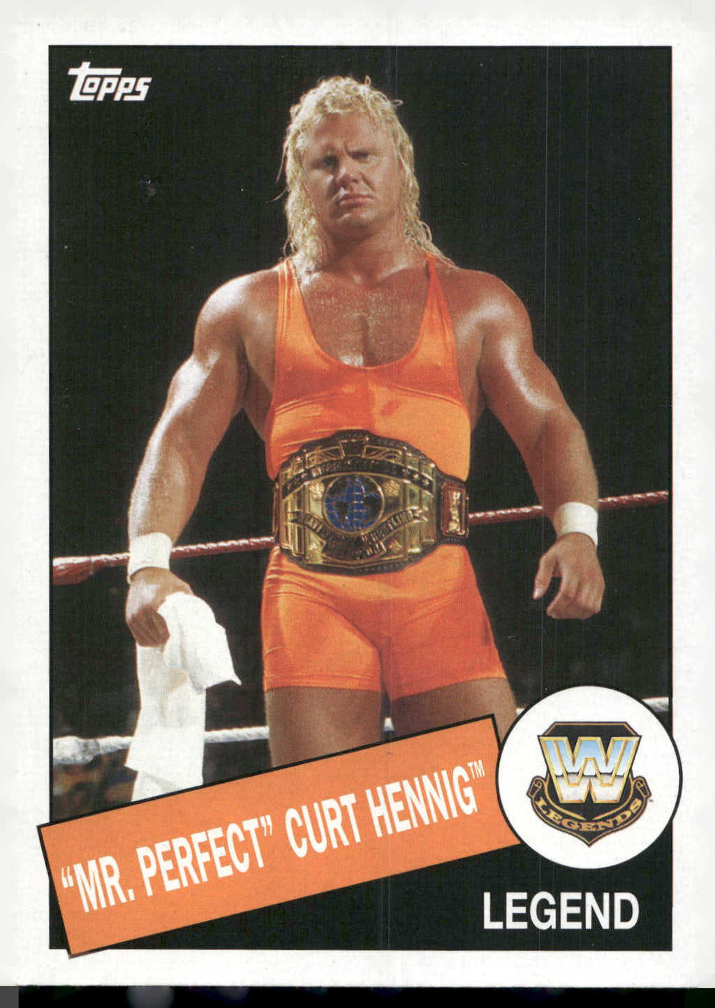 2015 Topps WWE Heritage #33 "Mr. Perfect" Curt Hennig