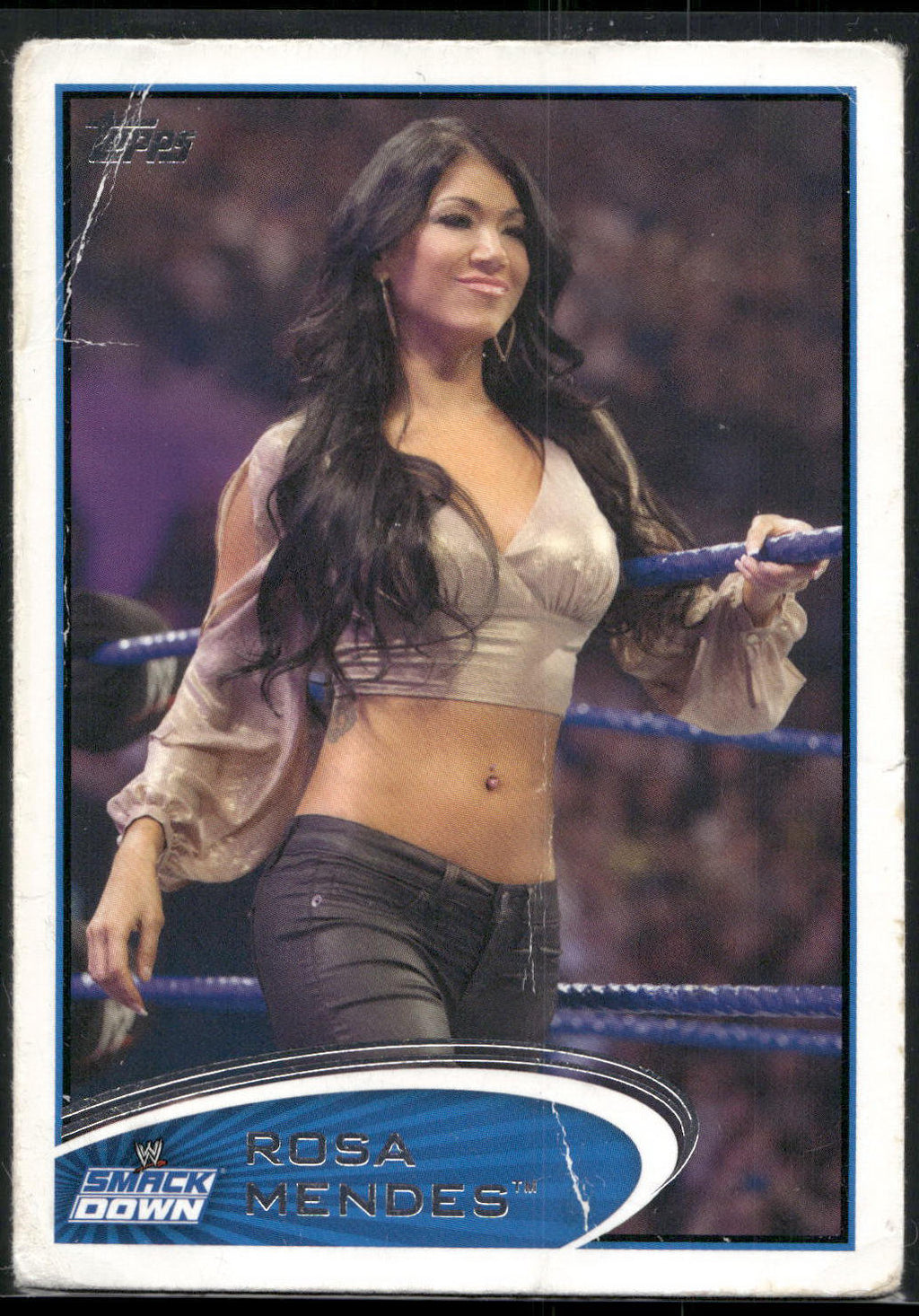 2012 Topps WWE #70 Rosa Mendes