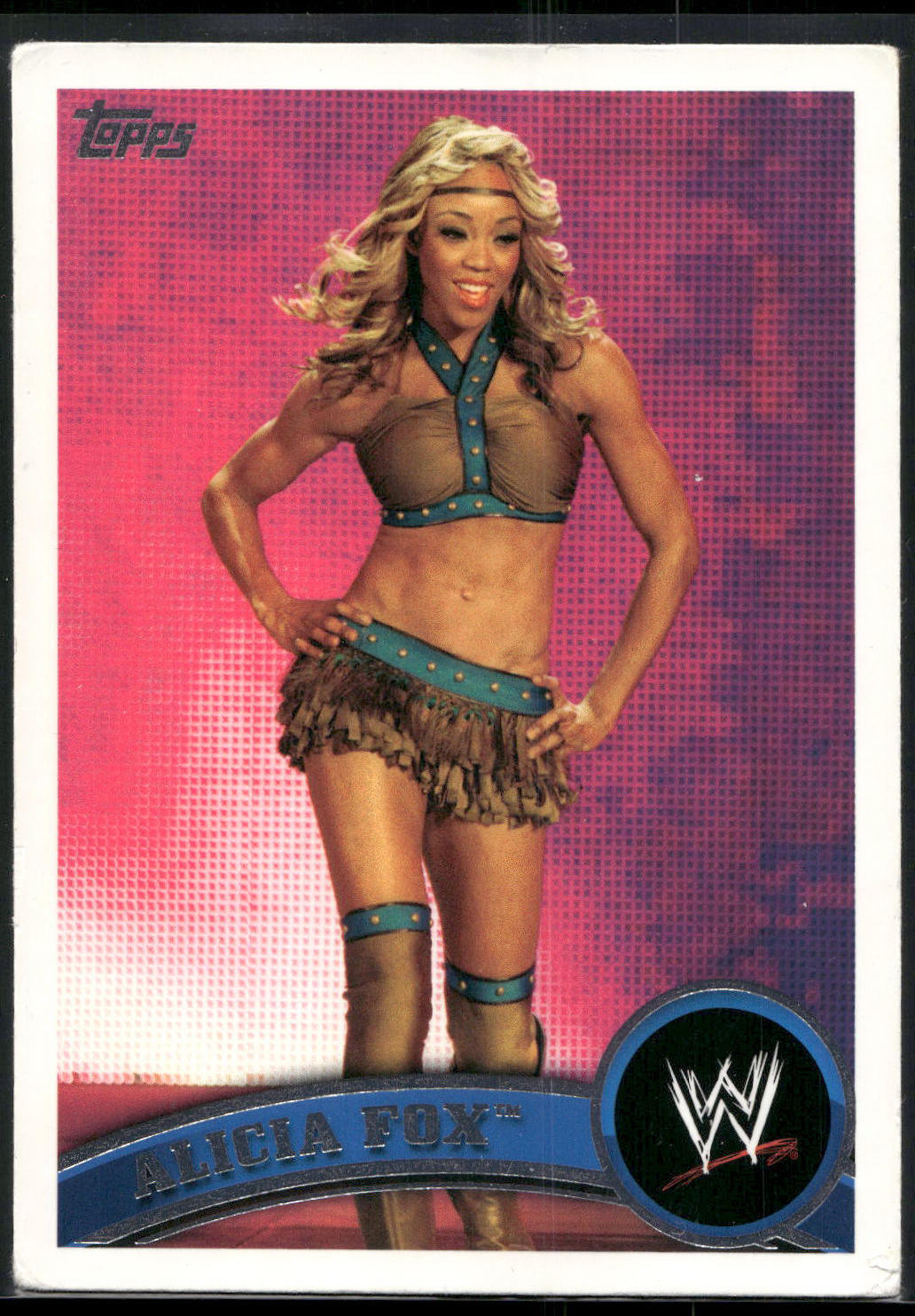 2011 Topps WWE #46 Alicia Fox