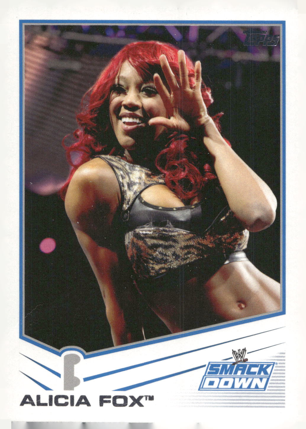 2013 Topps WWE #46 Alicia Fox