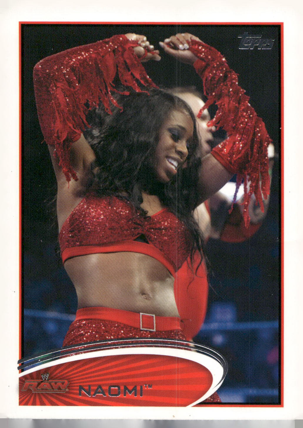 2012 Topps WWE #27 Naomi
