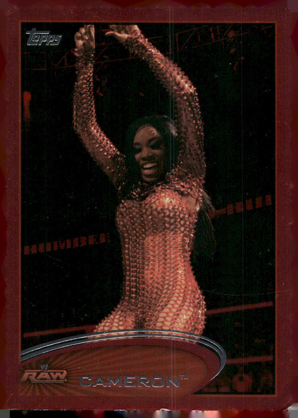 2012 Topps WWE #9 Cameron