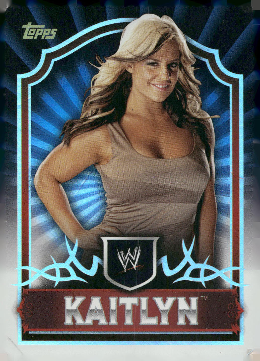 2011 Topps WWE Classic #38 Kaitlyn