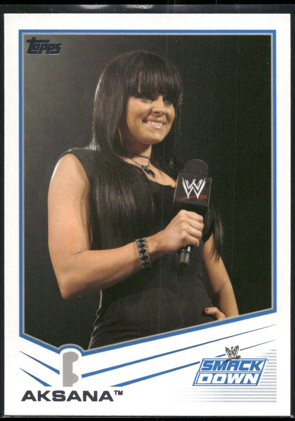 2013 Topps WWE #44 Aksana