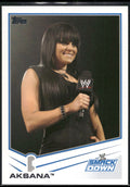 2013 Topps WWE #44 Aksana