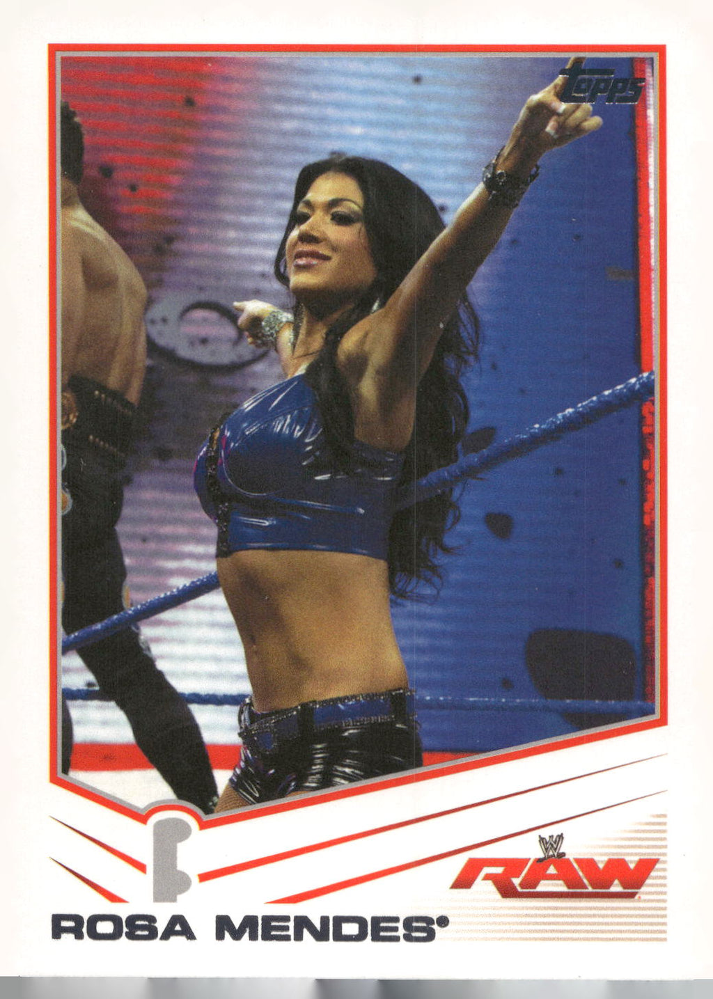 2013 Topps WWE #34 Rosa Mendes