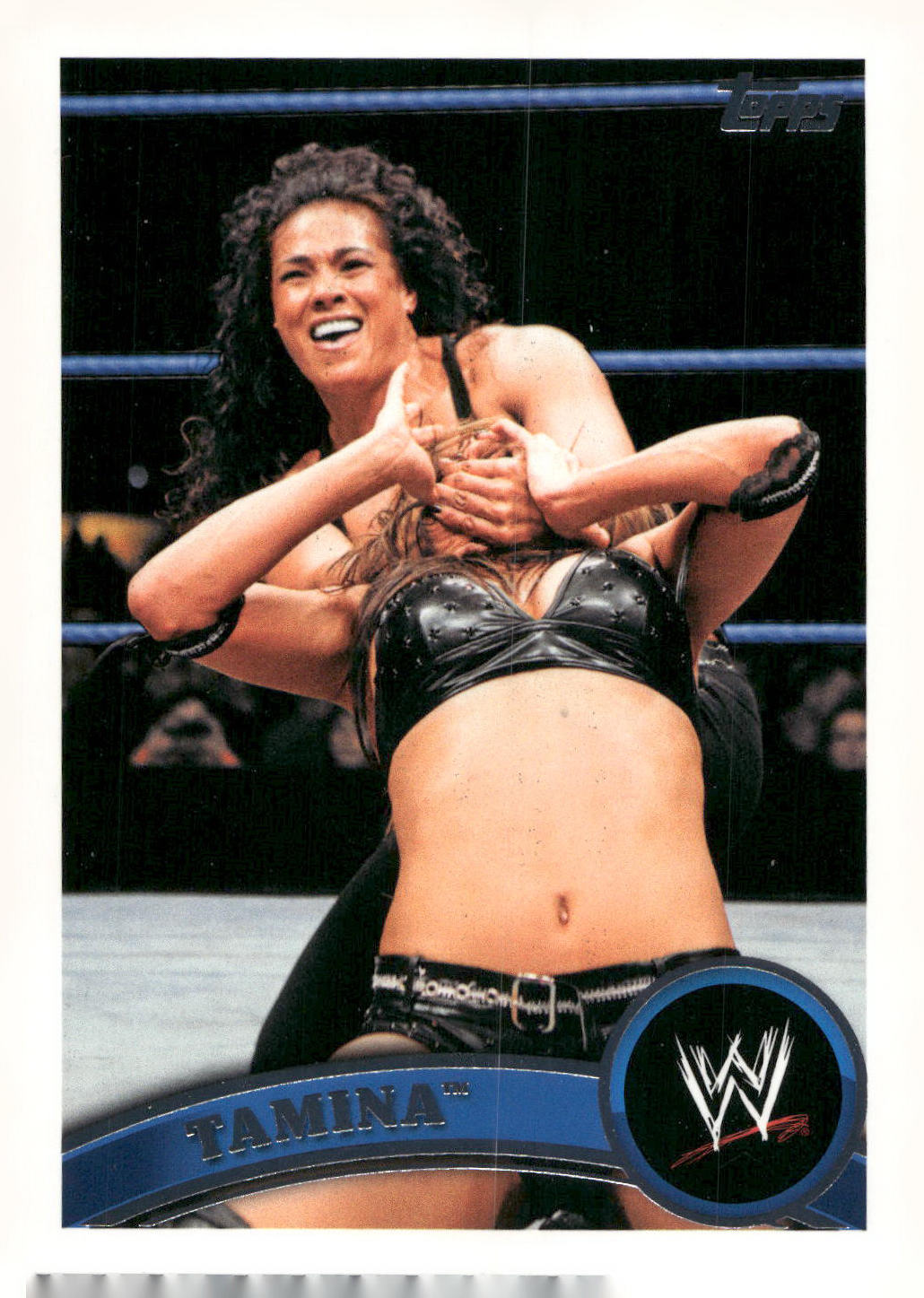 2011 Topps WWE #24 Tamina