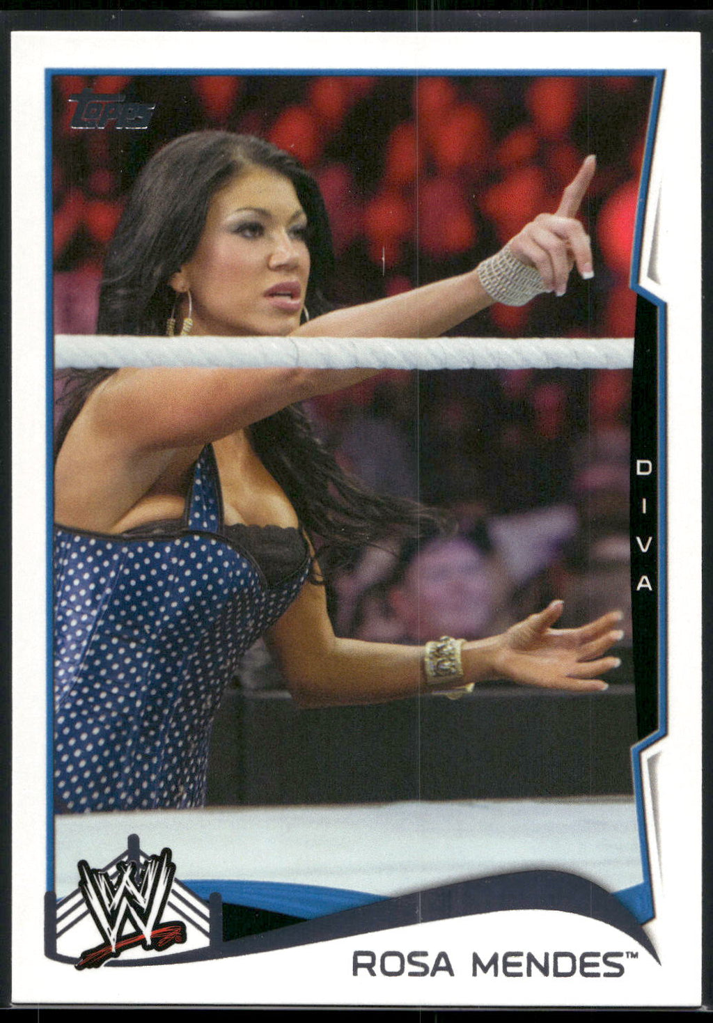 2014 Topps WWE #85 Rosa Mendes