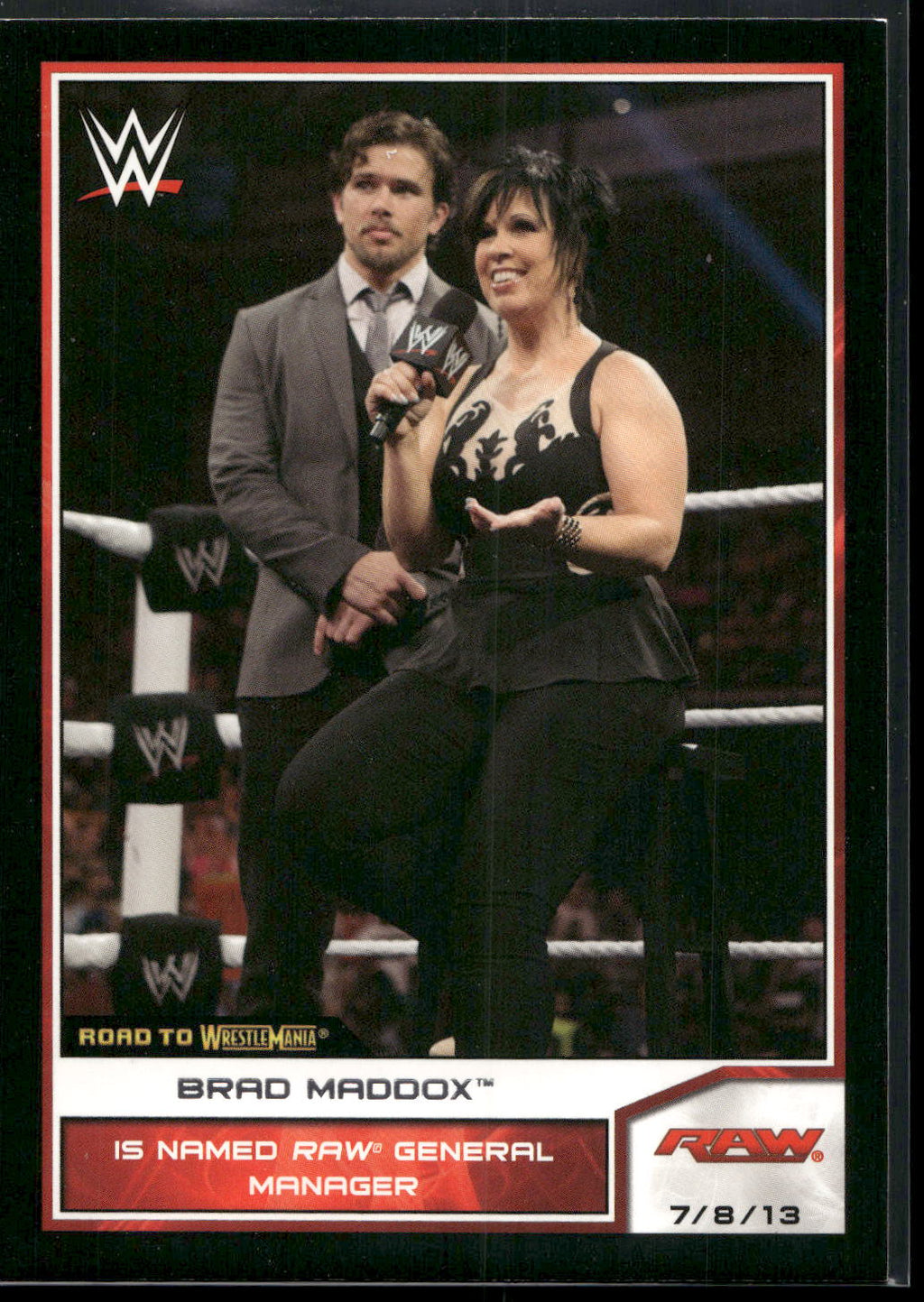 2014 Topps WWE Road to Wrestlemania #19 Brad Maddox