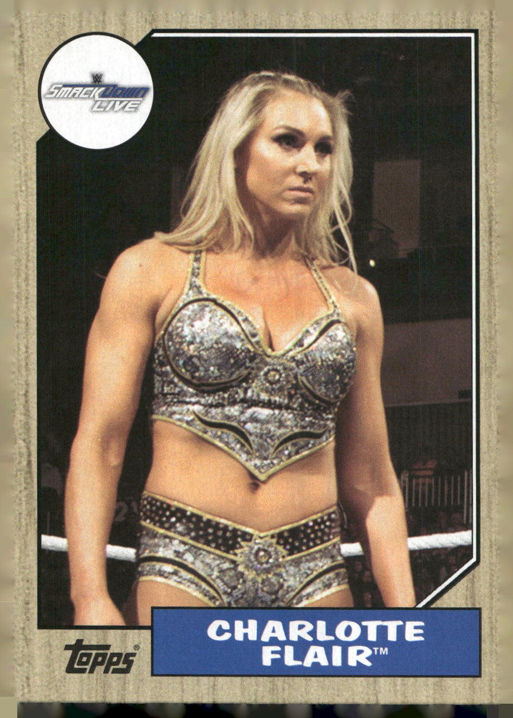 2017 Topps WWE Heritage #19 Charlotte Flair