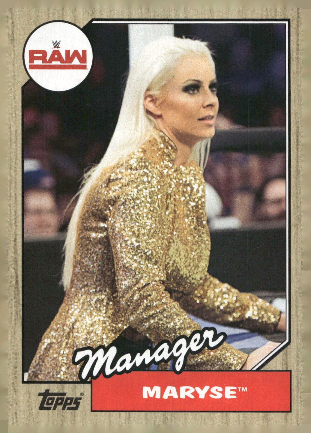 2017 Topps WWE Heritage #57 Maryse