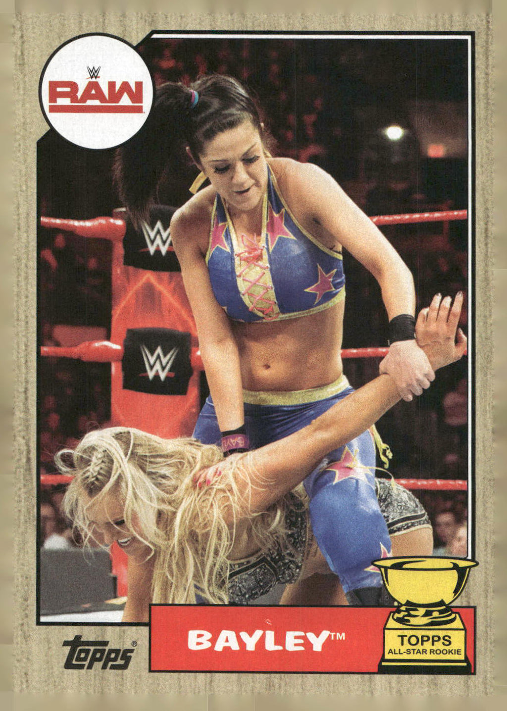 2017 Topps WWE Heritage #12 Bayley