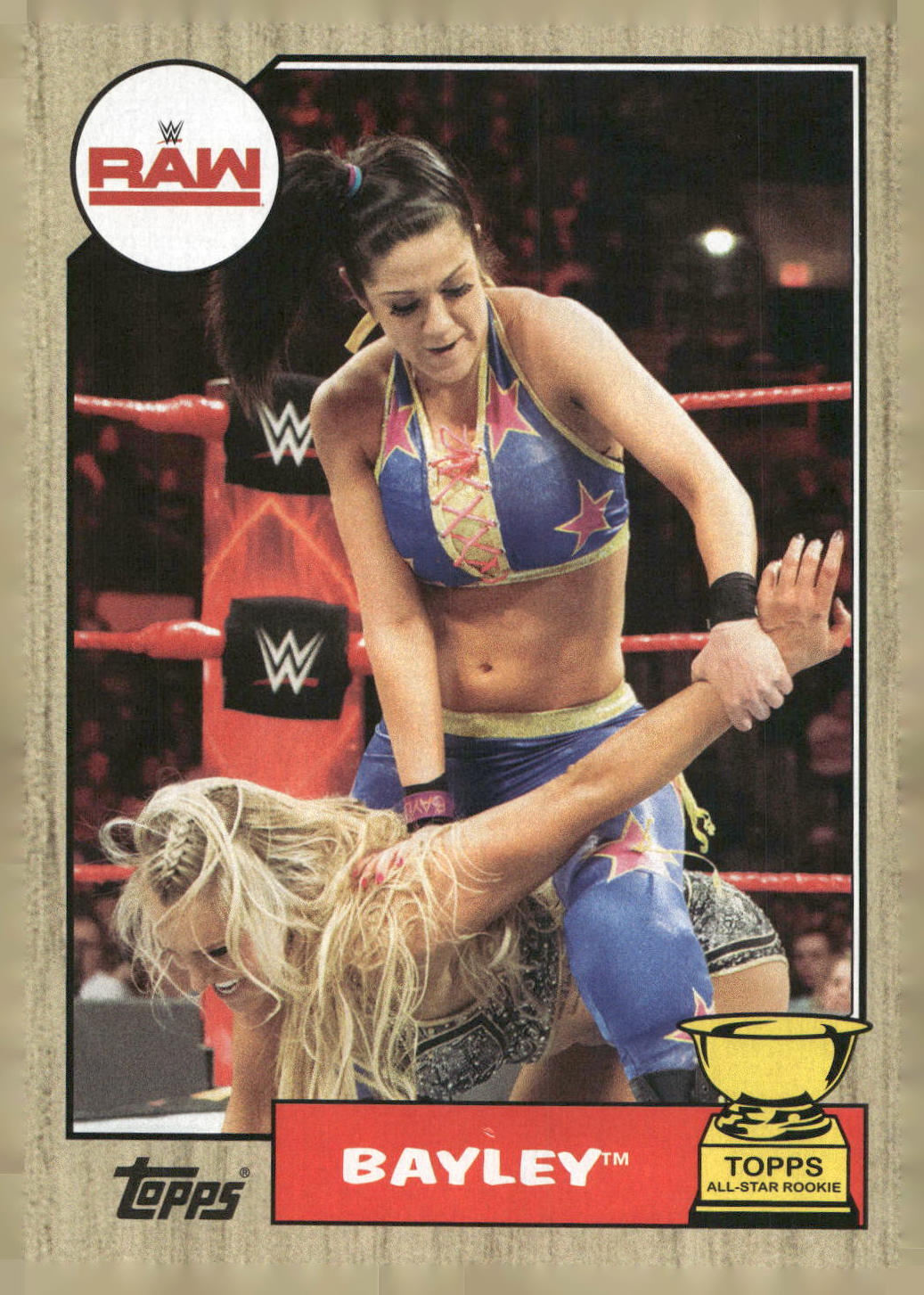2017 Topps WWE Heritage #12 Bayley