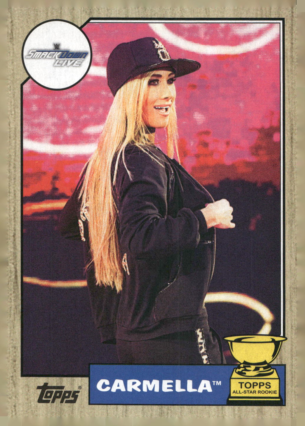 2017 Topps WWE Heritage #44 Carmella