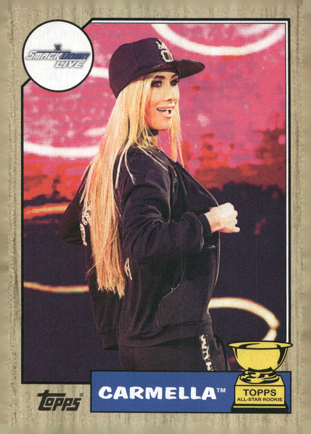 2017 Topps WWE Heritage #44 Carmella