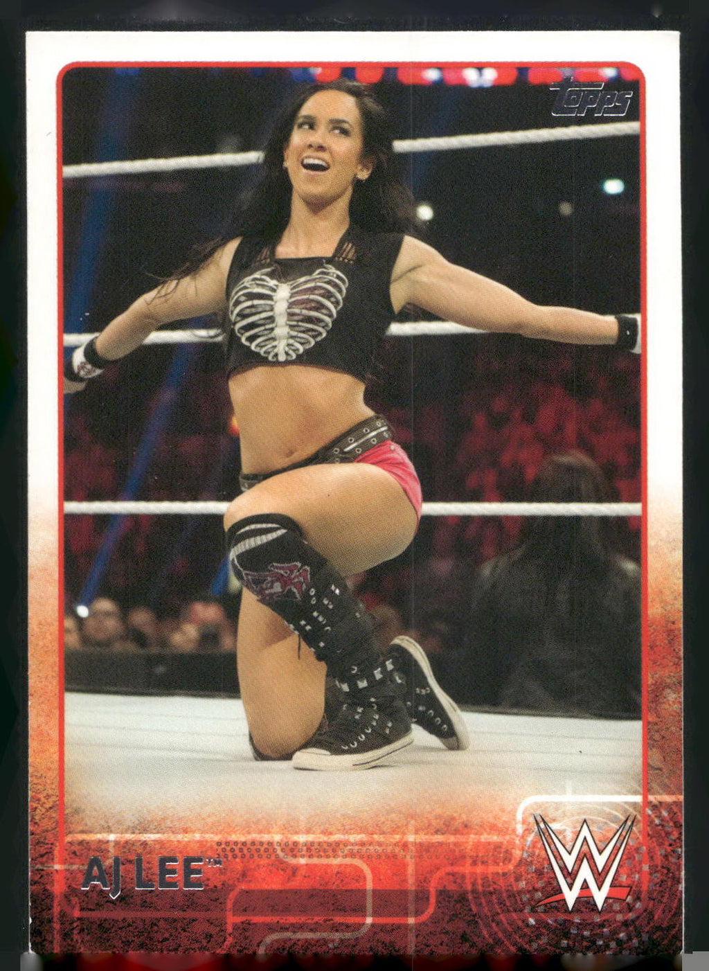 2015 Topps WWE #2 AJ Lee