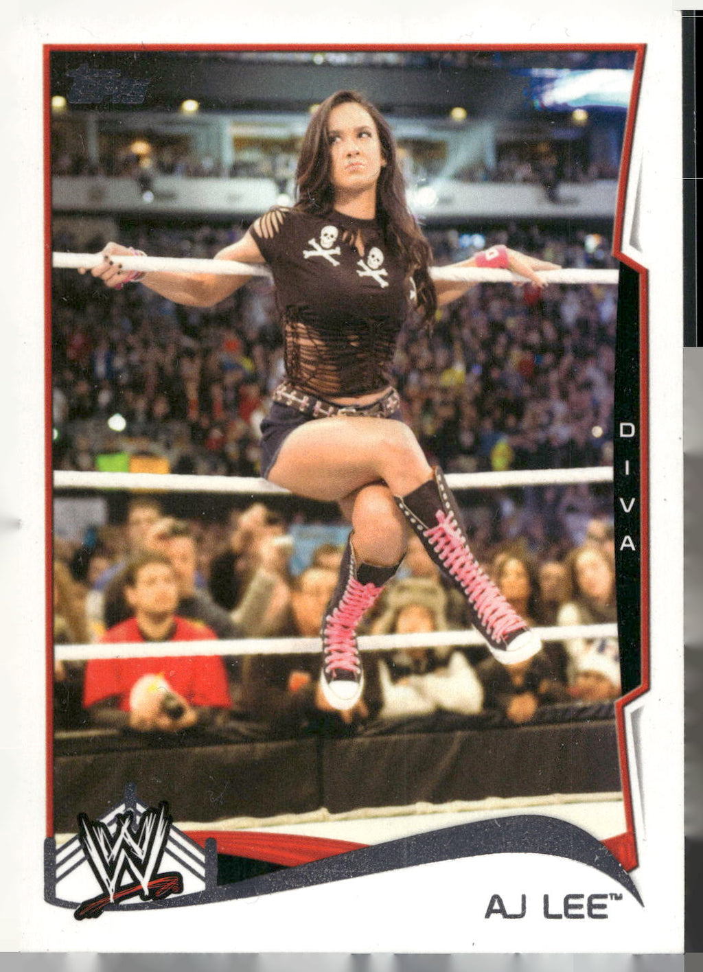 2014 Topps WWE #1 AJ Lee