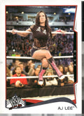 2014 Topps WWE #1 AJ Lee