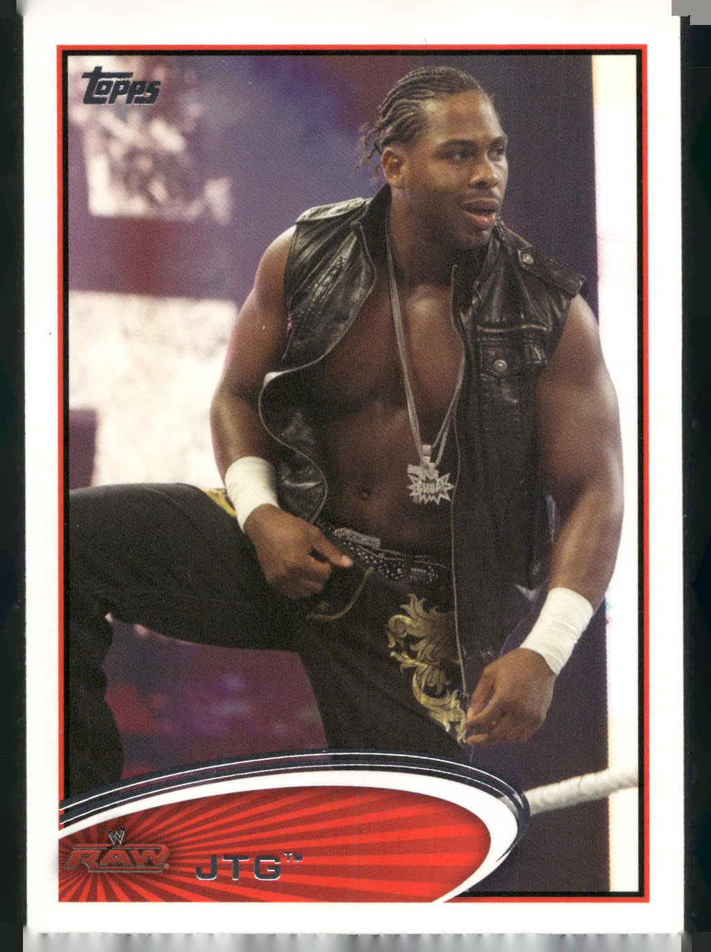 2012 Topps WWE #21 JTG