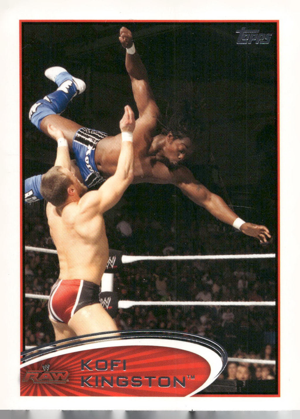 2012 Topps WWE #23 Kofi Kingston