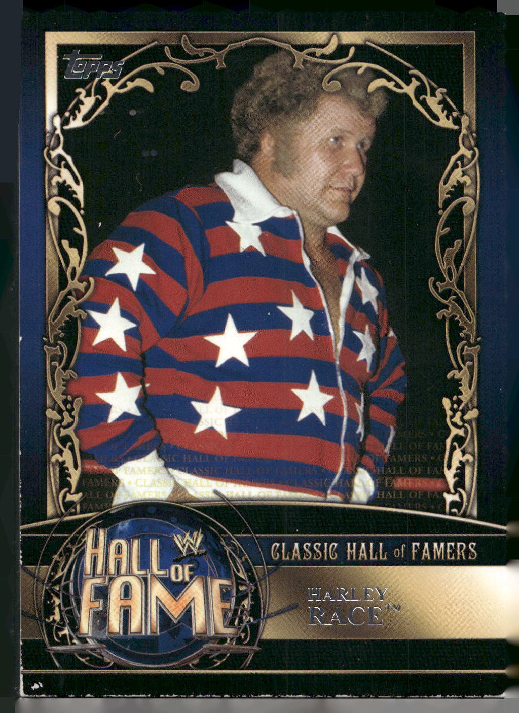 2012 Topps WWE #9 Harley Race Classic Hall of Famers
